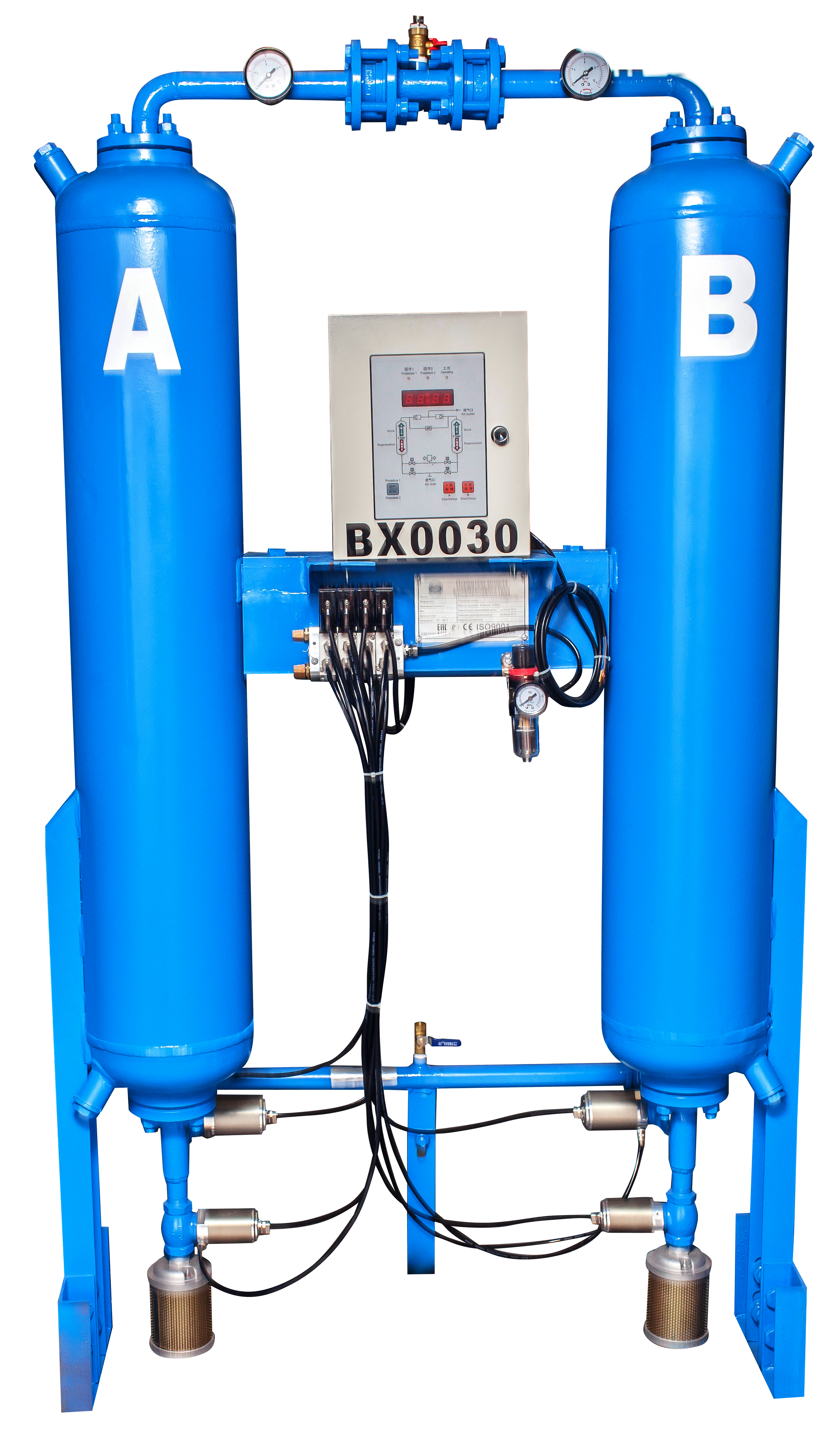 Осушитель воздуха адсорбционного типа Magnus BX0030-10 бар в Самаре